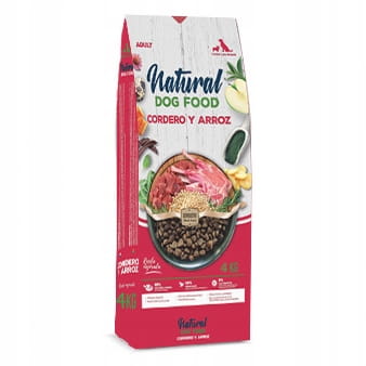 NATURAL DOG FOOD - Jagnięcina & Cielęcina [4 kg]