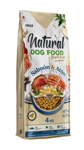 NATURAL DOG FOOD - Łosoś & Tuńczyk bez zbóż [4 kg]