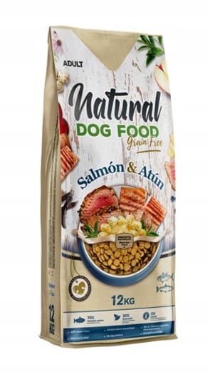 NATURAL DOG FOOD - Łosoś & Tuńczyk bez zbóż [12 kg]