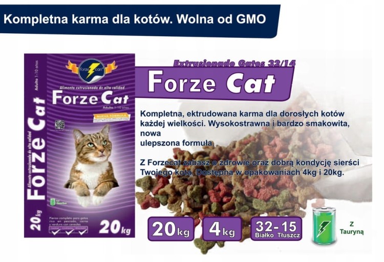 FORZECAT - dla kota [4 kg]