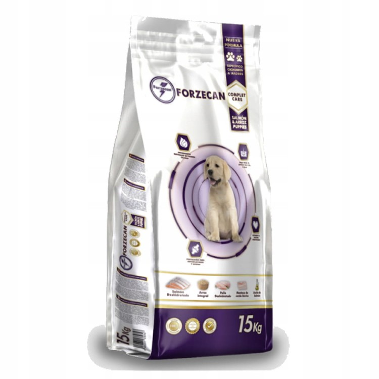 FORZECAN -  PUPPY Premium Łosoś & Ryż [15 kg]